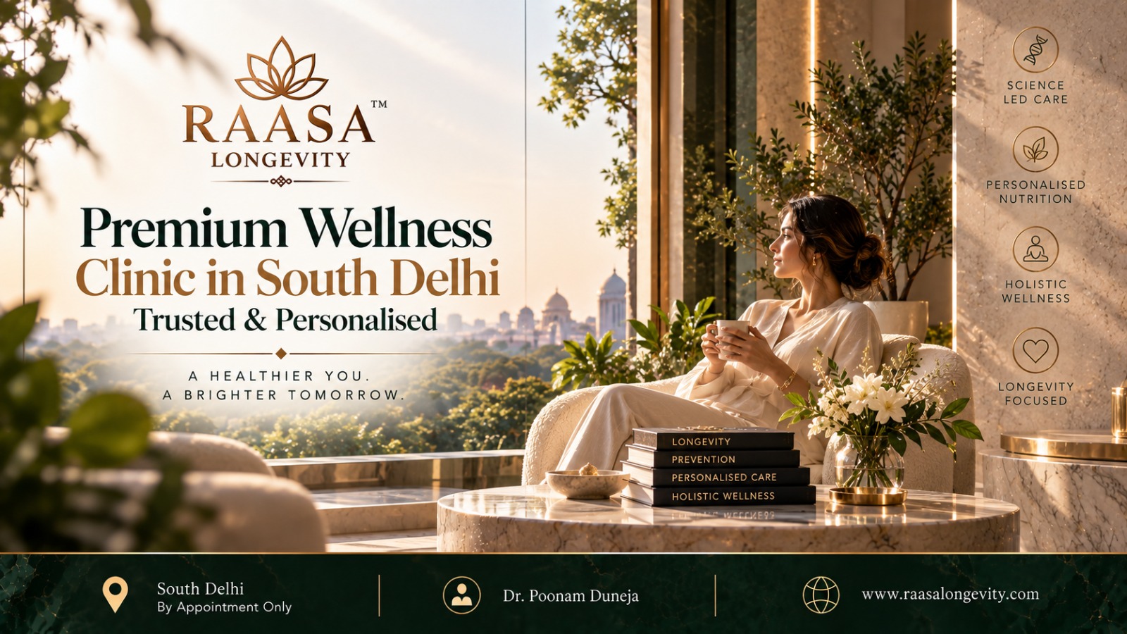Premium Wellness Clinic in South Delhi - Trusted & Personalised