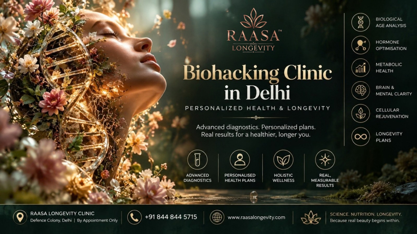 Biohacking Clinic in Delhi Personalized Health & Longevity
